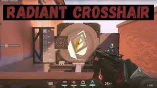 RADIANT Valorant Crosshair Settings/Guide for Improving Aim (valorant tips/tricks)