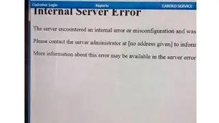 No response from Server. Please try again...Morpho Device issue