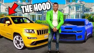 Spending 24 Hours in the Hood In GTA 5 RP