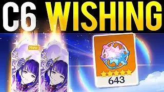C6 RAIDEN WISHING! I LOST EVERY 50/50! - Genshin Impact