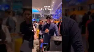 Alhamdulillah perjalanan Inteam ke Perth untuk persembahan berjalan lancar.