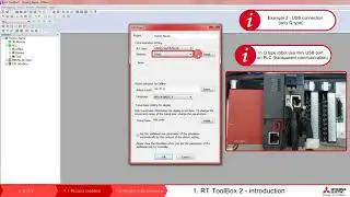 Robot Melfa programming - Lesson 1 New project creation