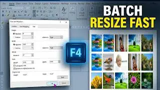 How to Resize All Images in Word at Once | How to Resize Multiple images at once in word