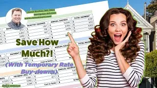 Temporary Interest Rate Buy-downs - Everything you need to know to SAVE money on your home purchase!