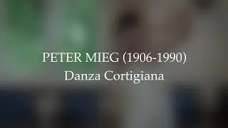 Peter Mieg – Danza cortigiana für Englischhorn solo (Sergio Simón Alvarez & Irene García Torres)