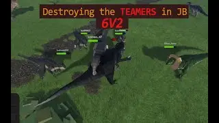 No Mercy for TEAMERS in #jurassicblocky #roblox #youtubegood