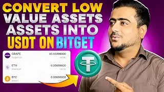 How To Convert Small Remaining Coins into USDT on Bitget Easily