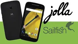 Sailfish OS running on Moto E2(4G LTE)