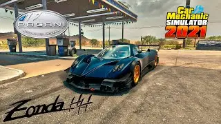Pagani Zonda Revolucion rebuilding and tuning - Car Mechanic Simulator 2021