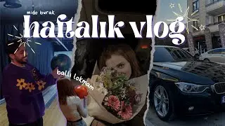 HAFTALIK VLOG | kız arkadaşıma çiçek, bowling oynayamamak?