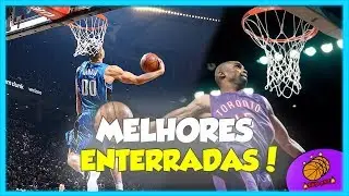 AS 5 MELHORES ENTERRADAS DA HISTORIA DO DUNK CONTEST DA NBA !