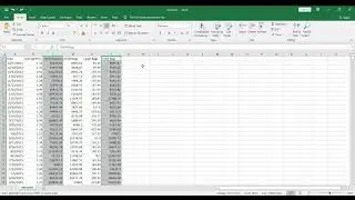 How to copy multiple columns in excel