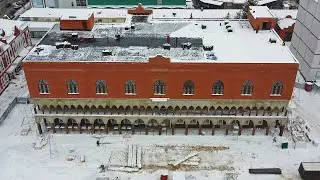 Строительство Дома дружбы народов в Йошкар-Оле | Декабрь 2021 г. | Республика Марий Эл