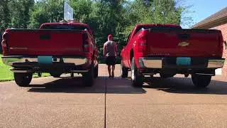 Chevy 5.3 cold start idle (muffler delete vs Flowmaster)