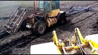 Закрытие влаги, на колëсном ДТ-75К (26 апреля 2022 г.)