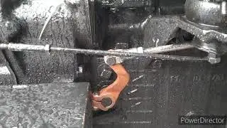 Mtz80. Gear lever. Alteration. Trim.