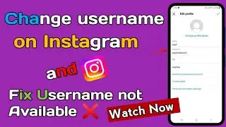 How to Change Your Instagram Username and Solve 