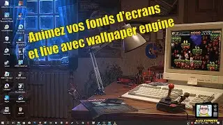 Animate your screens and live streamlabs obs with wallpaper engine