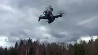 FPV уроки, первые полеты в ручном режиме.