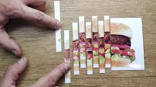 Shredding burger Photo SCIENCE EXPERIMENTS Compilation