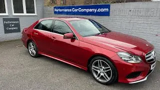 Mercedes E300DH Bluetec AMG Sport Saloon