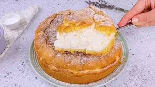 Custard pastry cake: how to make it tall and super greedy!