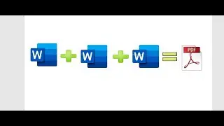 Como unir varios archivos WORD y convertirlos a PDF sin programas