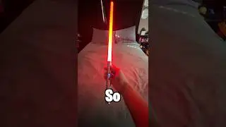 “What would happen if someone hit you with a lightsaber?”