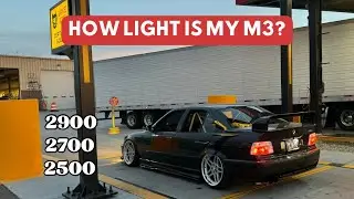Finding Out How Much My S54 Swapped E36 Weighs