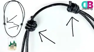 Easy Sliding Knot Necklace Tutorial: Anyone Can Learn