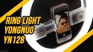 Ring Light Yongnuo YN128 - Iluminador Portátil Profissional
