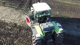 Обзор кабины и органов управления трактора CLAAS XERION 5000 часть 1