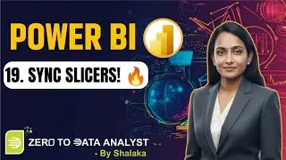 Power BI Slicer & Sync Slicers Tutorial | Create Interactive Dashboards Like a Pro 🔥