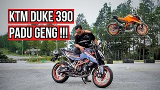 TORQUE PADU + NIMBLE TERUK! | KTM 390 DUKE FIRST RIDE IMPRESSION