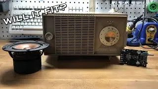 Saving and Upgrading a Busted 70 year old Radio