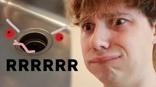putting your hand in the disposal