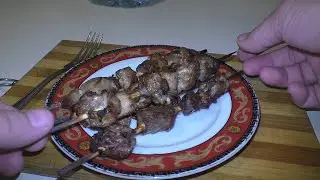 мини шашлык на спичках в духовке