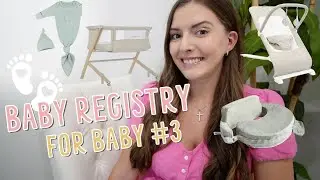 BABY REGISTRY MUST HAVES 2023 💕👶🏼✨| what you really need (from an experienced third time mom)