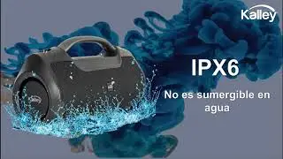 Conoce el funcionamiento de tu parlante K-PBOOM Kalley