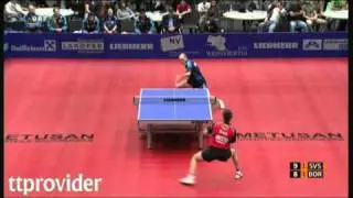 Champions League 2011: Daniel Habesohn-Timo Boll