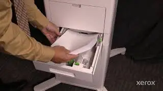 Xerox® VersaLink® B605 Multifunction Printer Loading Paper in Tray 1