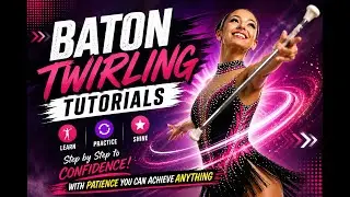 Baton twirling Tutorial - Horizontal 
