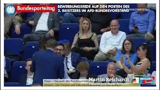 Meine Bewerbungsrede auf den Posten des 2. Beisitzers im AfD-Bundesvorstand.
