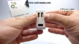 USB Charger Full HD camera + motion detection (www.cool-mania.com)