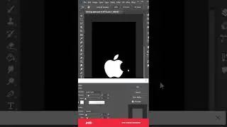 How to make a glowing Apple logo | Adobe Photoshop tricks | 