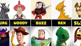 What Toy Story Characters Were Originally Supposed to Look Like