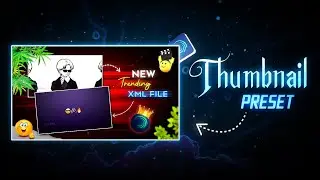Lyrics Video Thumbnail XML Preset | Alight Motion (+Preset)