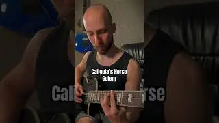 Golem intro cover #Caligulashorse #golem #guitarcover #progressivemetal #ltdec407 #archetypepetrucci