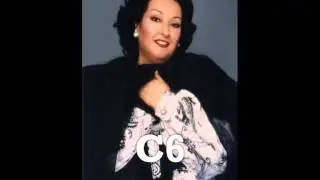 Montserrat Caballé Vocal Range (B♭3-E♭6)