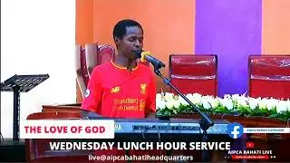 WEDNESDAY LUNCH HOUR SERVICE 14/02/2024